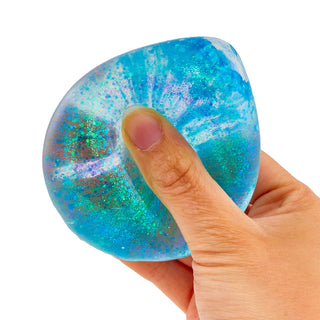 Sensory Toy Box: Squishy Glitter Dream Drops Stress Relief Fidget Toy (1pc) - Rise and Redemption