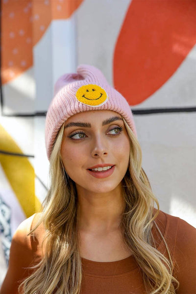 Smiley Face Beanie - Rise and Redemption