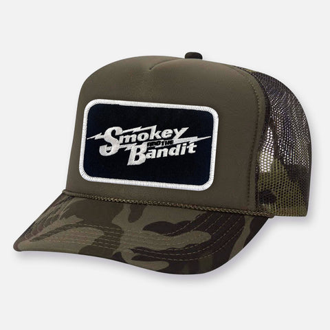 SMOKEY AND THE BANDIT CURVED BILL PATCH HAT - Rise and Redemption