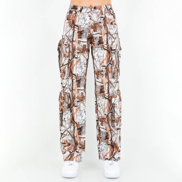 SNOW REALTREE MULTI POCKETS CARGO PANTS - Rise and Redemption