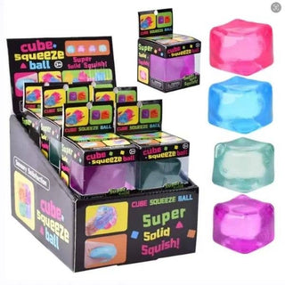 Solid Color Ice Cube Squeeze Ball Super Solid Squishy - Rise and Redemption