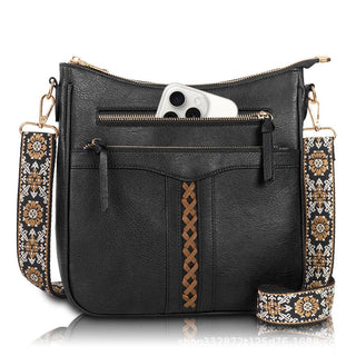 SOLID CROSSBODY HANDBAG PURSE - Rise and Redemption