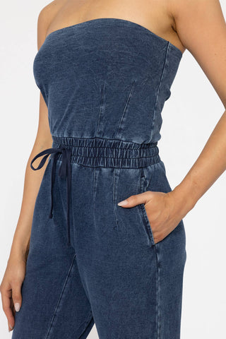 Spring Break Tapered Leg Jumpsuit - Rise and Redemption