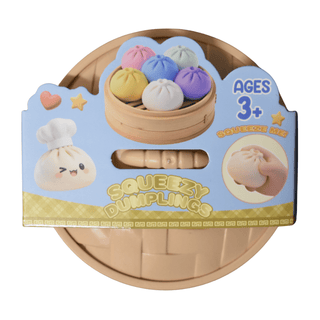 Squeezy Dumpling Toy – Assorted Colors (3.5") - Rise and Redemption