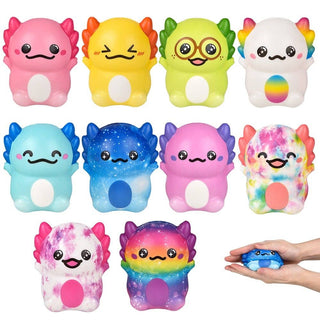 Squish Axolotl 4" LLB Squishy Toys - Rise and Redemption