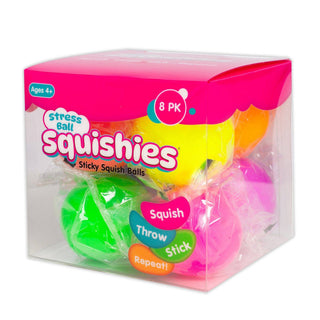 Squishies® Sticky Fidget Stress Balls (8pc) - Rise and Redemption