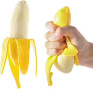 Squishy Banana Toy – Viral Peel & Squeeze Stress Toy - Rise and Redemption