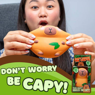 Squishy Stress Toy - Capybara - Novelty Fidget Squishies - Rise and Redemption