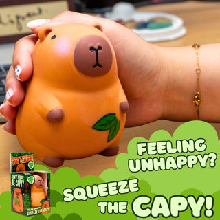 Squishy Stress Toy - Capybara - Novelty Fidget Squishies - Rise and Redemption