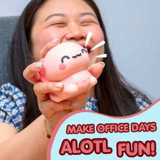 Squishy Stress Toy - Relaxolotl - Novelty Fidget Squishies - Rise and Redemption