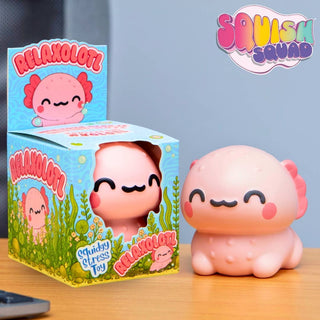 Squishy Stress Toy - Relaxolotl - Novelty Fidget Squishies - Rise and Redemption