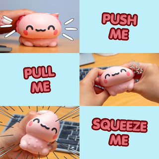 Squishy Stress Toy - Relaxolotl - Novelty Fidget Squishies - Rise and Redemption