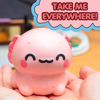 Squishy Stress Toy - Relaxolotl - Novelty Fidget Squishies - Rise and Redemption
