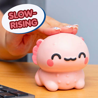 Squishy Stress Toy - Relaxolotl - Novelty Fidget Squishies - Rise and Redemption