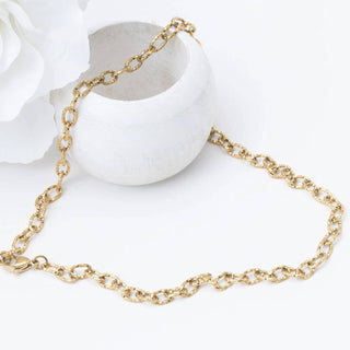 Stainless Steel Cable Link Chain Necklace - Rise and Redemption