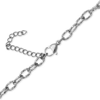 Stainless Steel Cable Link Chain Necklace - Rise and Redemption