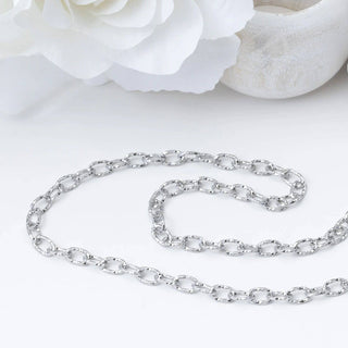 Stainless Steel Cable Link Chain Necklace - Rise and Redemption