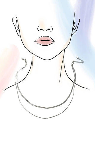 STAINLESS STEEL TARNISH FREE MULTI LAYER NECKLACE | 40NK315 - Rise and Redemption