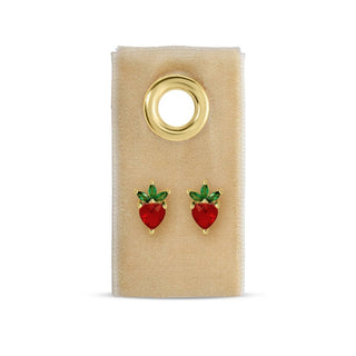 Strawberry Studs on Velvet Tag - Rise and Redemption