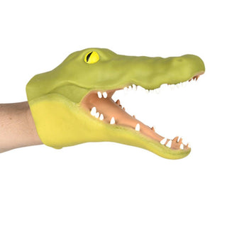 Stretchy Alligator Hand Puppet 6" LLB Puppets - Rise and Redemption