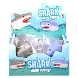Stretchy Shark Hand Puppet 6" LLB kids toys - Rise and Redemption