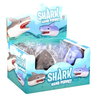 Stretchy Shark Hand Puppet 6" LLB kids toys - Rise and Redemption