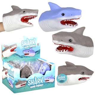 Stretchy Shark Hand Puppet 6" LLB kids toys - Rise and Redemption