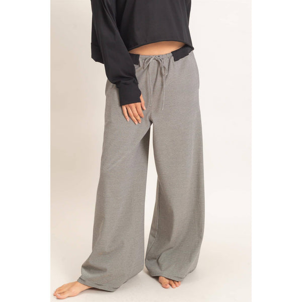 Striped Wide-Leg Pants - Rise and Redemption