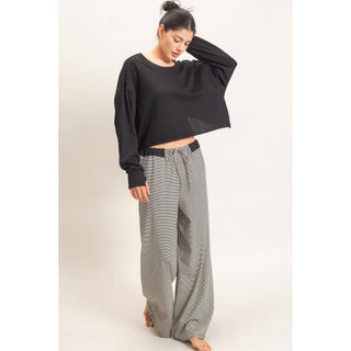 Striped Wide-Leg Pants - Rise and Redemption