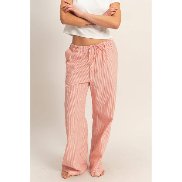 Striped Wide Leg Pants - Rise and Redemption