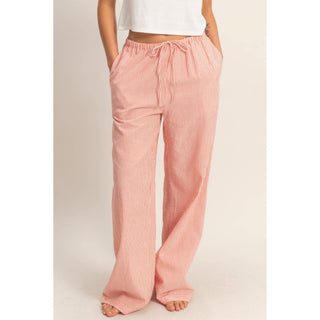 Striped Wide Leg Pants - Rise and Redemption