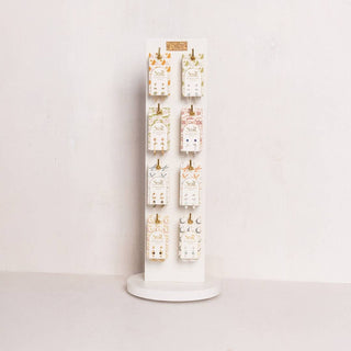 Stud Trio Ear Jacket Set - Mountain/Turquoise/Gold - Rise and Redemption