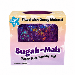 Sugah-Mals Glitter Mini Sugar Cube Squishy Fidget Toy 1pc - Rise and Redemption