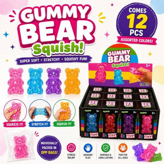 Sugar Squeeze Squishy – Gummy Bear Stress Toy - Rise and Redemption