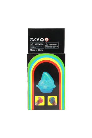 Tear Drop Glittery Maltose Putty Filled Squishy w/ Stand - Rise and Redemption