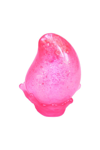 Tear Drop Glittery Maltose Putty Filled Squishy w/ Stand - Rise and Redemption