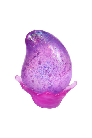 Tear Drop Glittery Maltose Putty Filled Squishy w/ Stand - Rise and Redemption