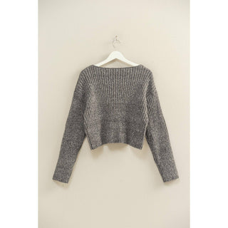 Tessa Textured Sweater With Relaxed Drop Sleeves - Rise and Redemption