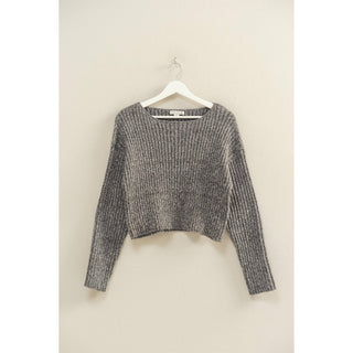 Tessa Textured Sweater With Relaxed Drop Sleeves - Rise and Redemption