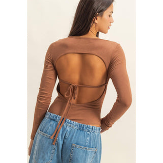 Tie - Back Bodysuit - Rise and Redemption