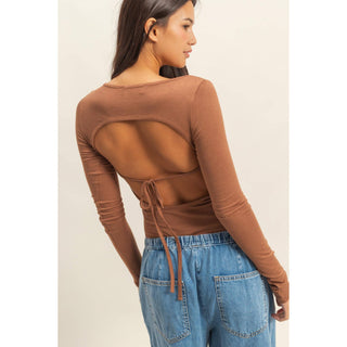 Tie - Back Bodysuit - Rise and Redemption