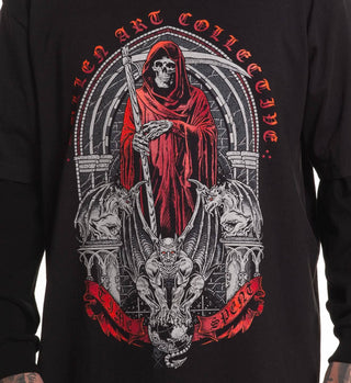 Time Spent Sullen Layered Tee - Rise and Redemption