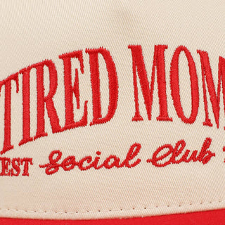 Tired Moms EST Social Club 24/7 Embroidery Cap - Rise and Redemption