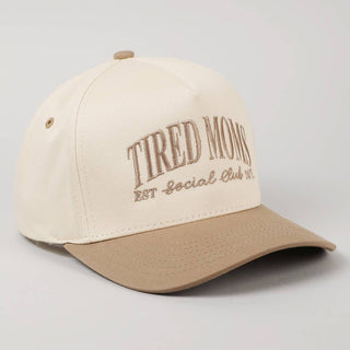 Tired Moms EST Social Club 24/7 Embroidery Cap - Rise and Redemption