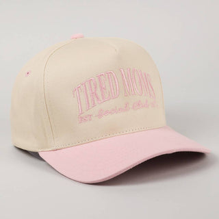 Tired Moms EST Social Club 24/7 Embroidery Cap - Rise and Redemption