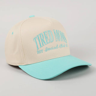 Tired Moms EST Social Club 24/7 Embroidery Cap - Rise and Redemption