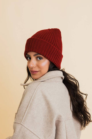 🍞 Toasty Waffle Puff Beanie - Your Winter Sales Boost - Rise and Redemption