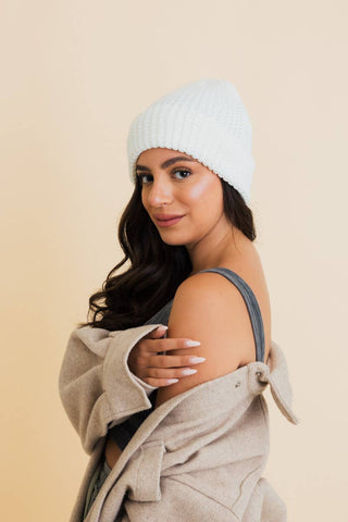 🍞 Toasty Waffle Puff Beanie - Your Winter Sales Boost - Rise and Redemption