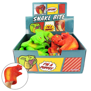Toysmith Snake Bite Hand Puppet - Rise and Redemption