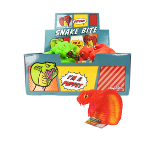 Toysmith Snake Bite Hand Puppet - Rise and Redemption